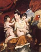 Sir Joshua Reynolds Lady Cockburn and Her Three eldest sons china oil painting artist